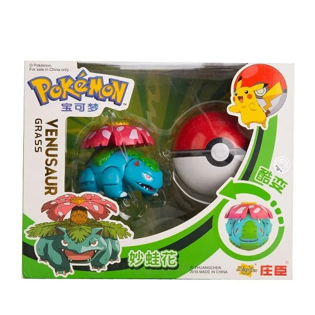 Figurka Pokemon Venusaur + Pokeball