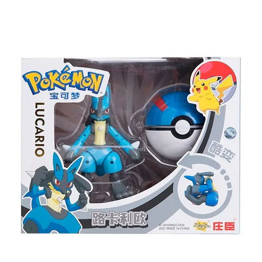 Figurka Pokemon Lucario + Pokeball