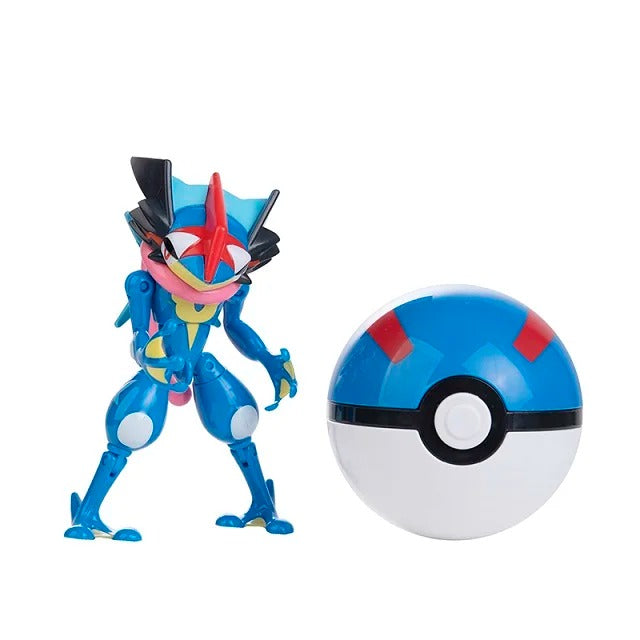 Figurka Pokemon Ash-Greninja + Pokeball