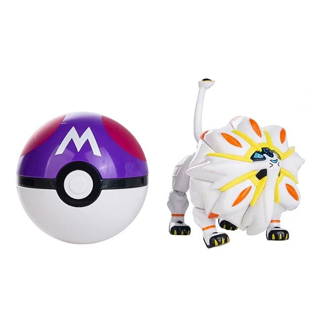 Figurka Pokemon Solgaleo + Pokeball